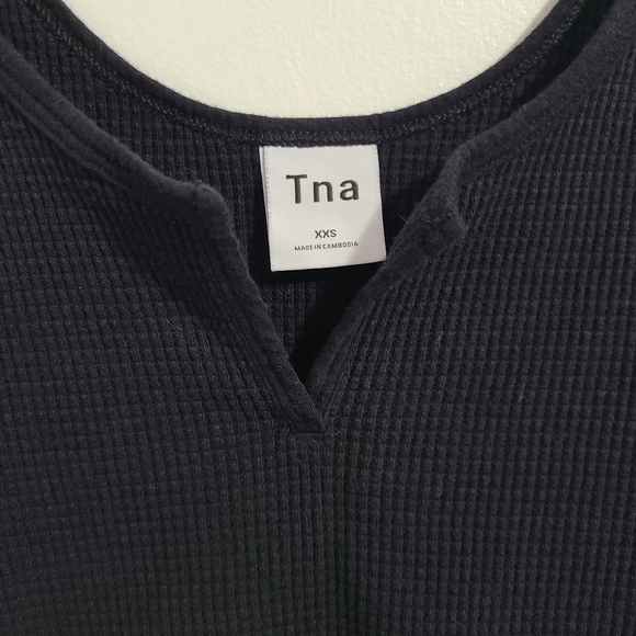 Aritzia TNA Waffle Notch Tank - Women's XXS - Picture 3 of 7